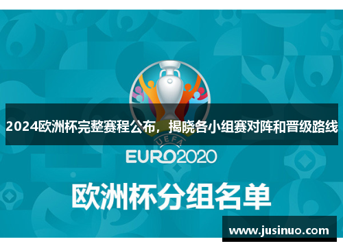 2024欧洲杯完整赛程公布，揭晓各小组赛对阵和晋级路线